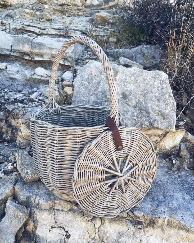 J. Birkin-style basket